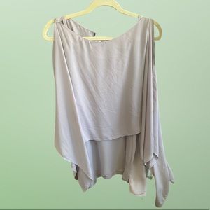 Purple 2 piece blouse